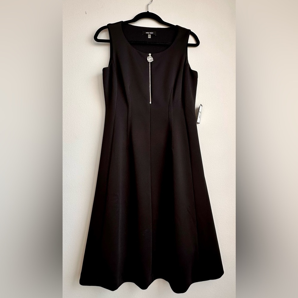 Nine West Black Cocktail Dress. Size 8